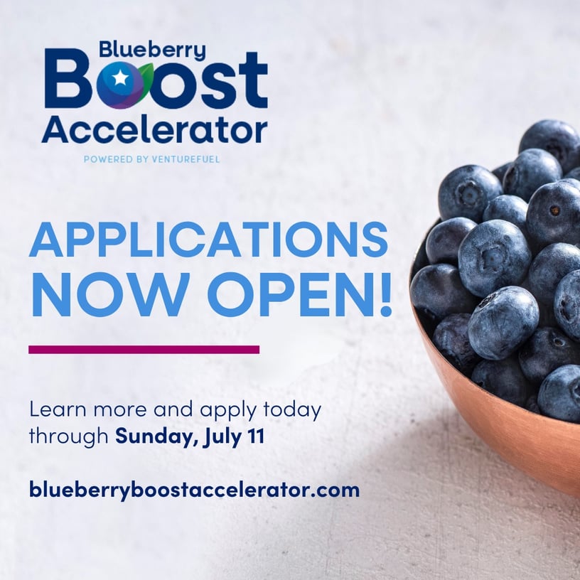 Blueberry Boost Accelerator Apps Open