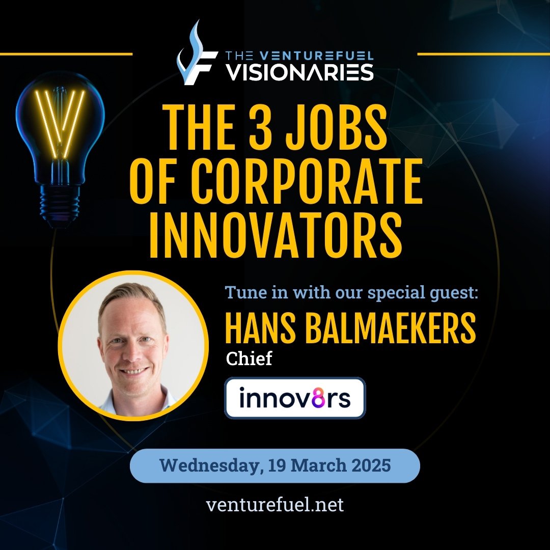 The 3 Jobs of Corporate Innovators – Innov8rs Chief Hans Balmaekers